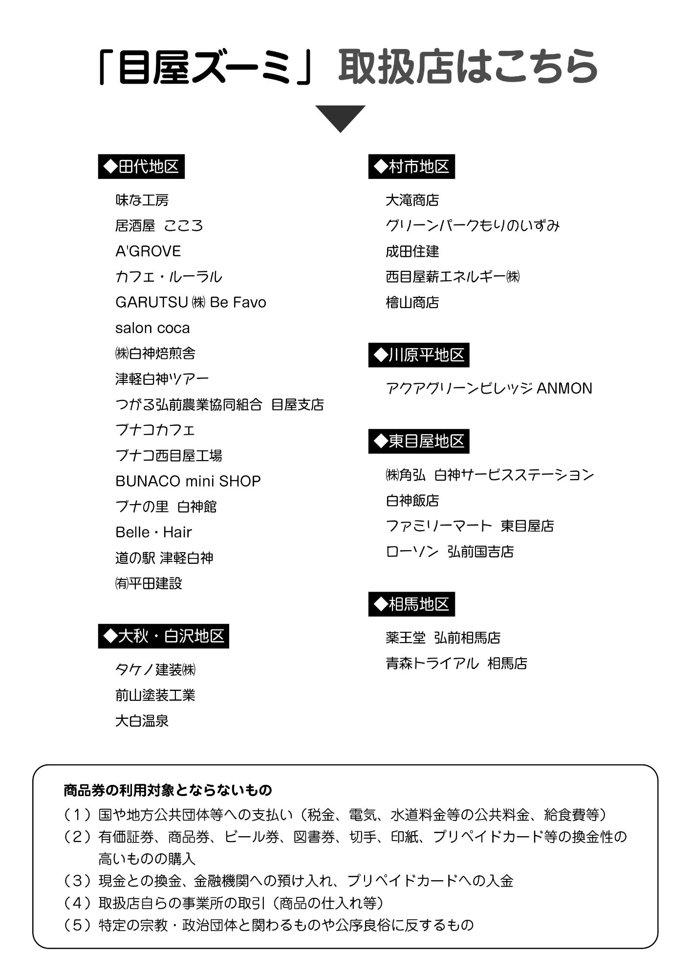 対象店舗